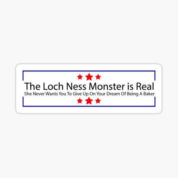 Item preview, The Loch Ness Monster is Real designed and sold by swarmsoflizards.