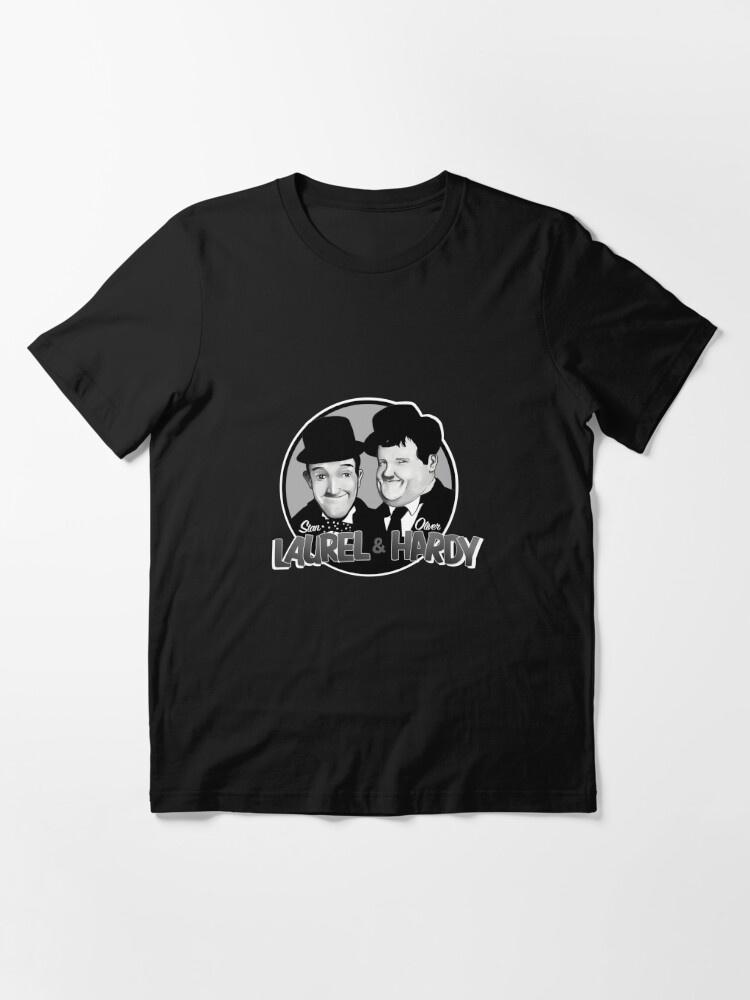 Alternate view of Laurel and Hardy design Essential T-Shirt
