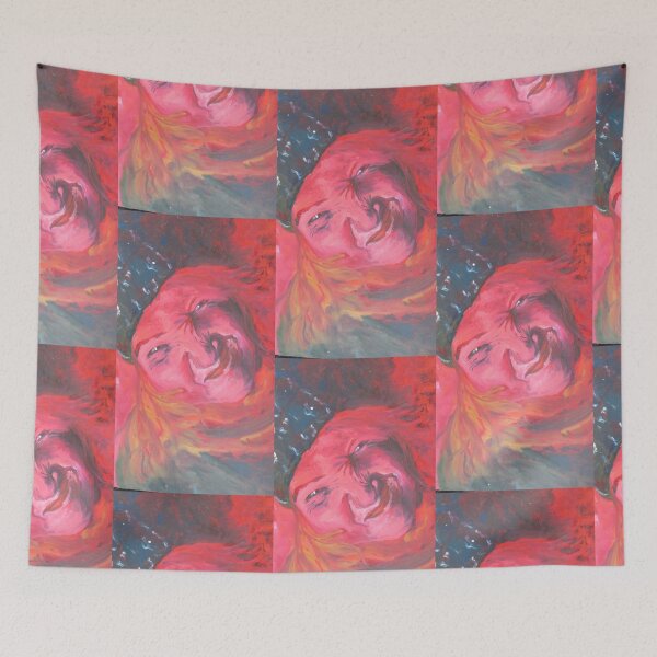 Item preview, A sly, expressive face designed and sold by Kunterbuntes.