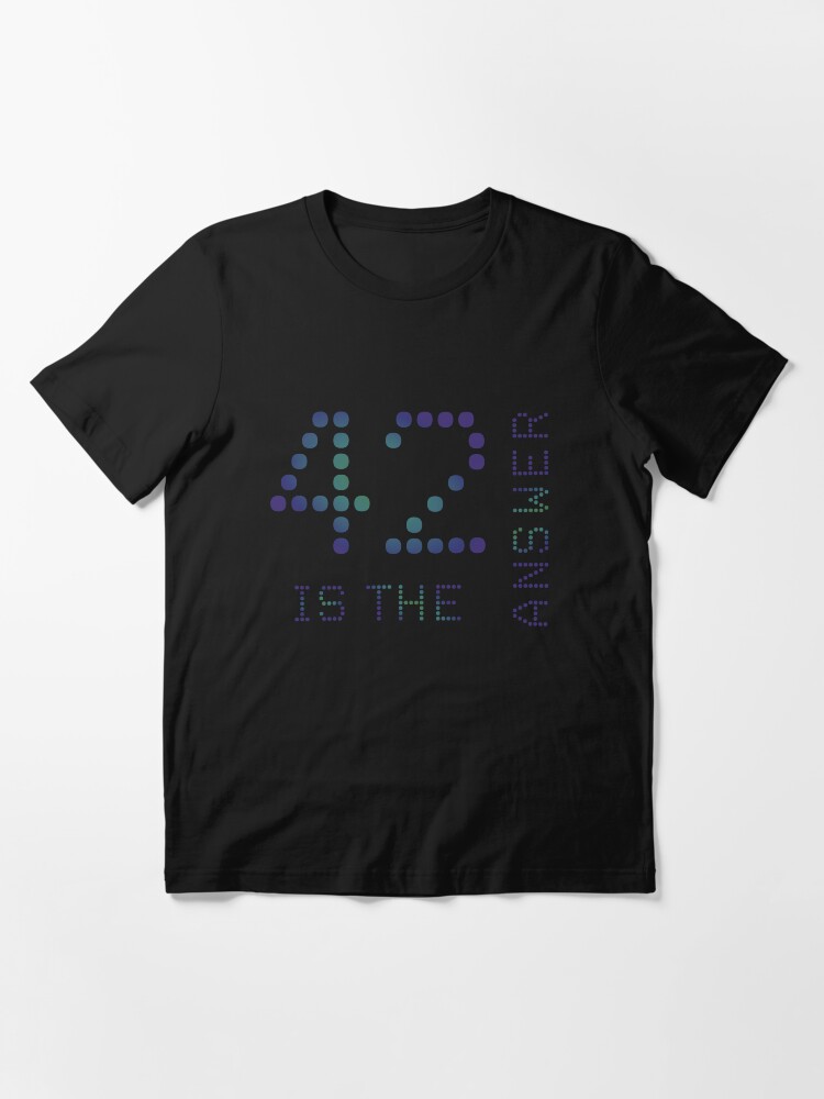 Alternate view of 42 is the Answer Essential T-Shirt