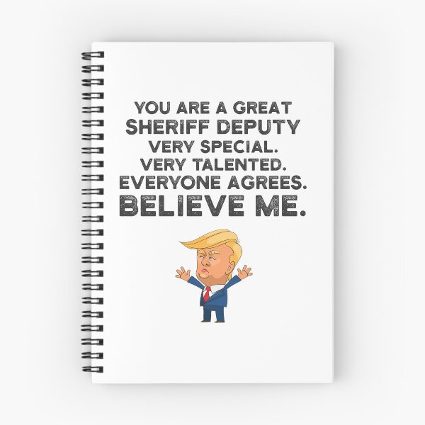Item preview, Sheriff Deputy Funny Trump designed and sold by UneDesigns.