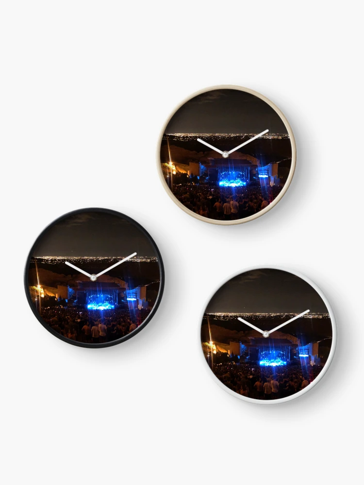 Thumbnail 3 of 4, Clock, Red Rocks designed and sold by sfranklund.