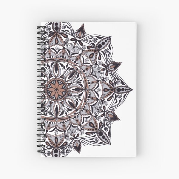 Metallic Spiral Notebook