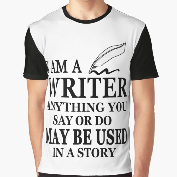 Writer gifts I am a writer anything you say or do may be used in a sto -  Vista Stars - Personalized gifts for the loved ones