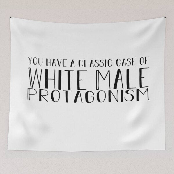 Item preview, Classic Case of White Male Protagonism designed and sold by BunnyMomMtl.