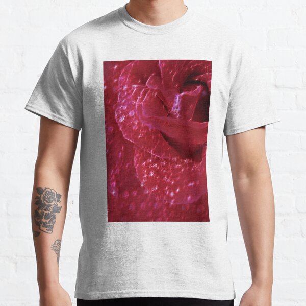 Red Rose Sparkle Classic T-Shirt