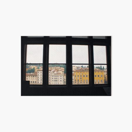 "Windows" Through the Window in Firenze Art Board Print