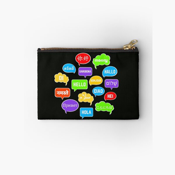 Item preview, "Hola" multilingüe - burbujas coloridas del discurso designed and sold by MAS-S.