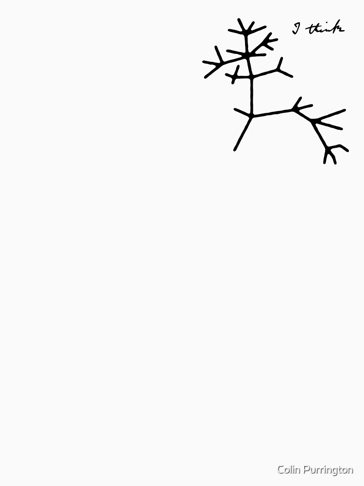 Charles Darwin's "I think" tree of life sketch by colinpurrington