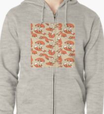 fox Zipped Hoodie