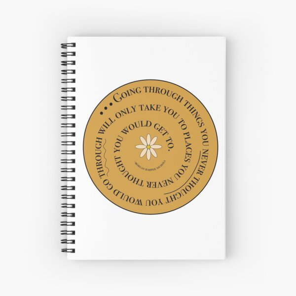 MHN Quote Spiral Notebook