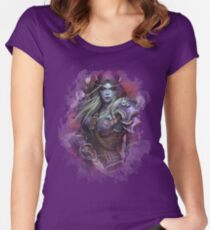 Lady Sylvanas Fitted Scoop T-Shirt