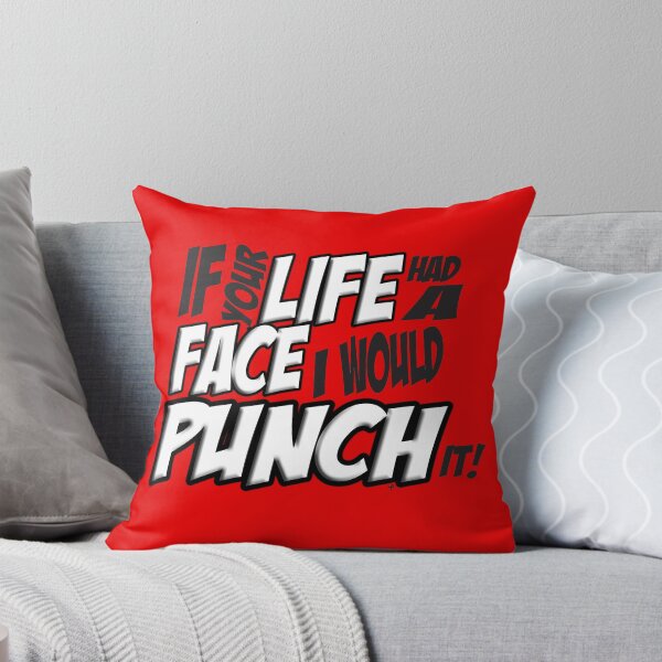 Item preview, If Your Life Had A Face  I Would Punch It! - Scott pilgrim vs The World designed and sold by bleedart.