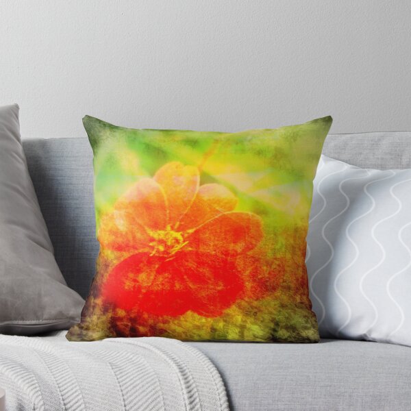 Artikelvorschau, Whimsical Red Flower Digital Collage entworfen und verkauft von Melissa Park.