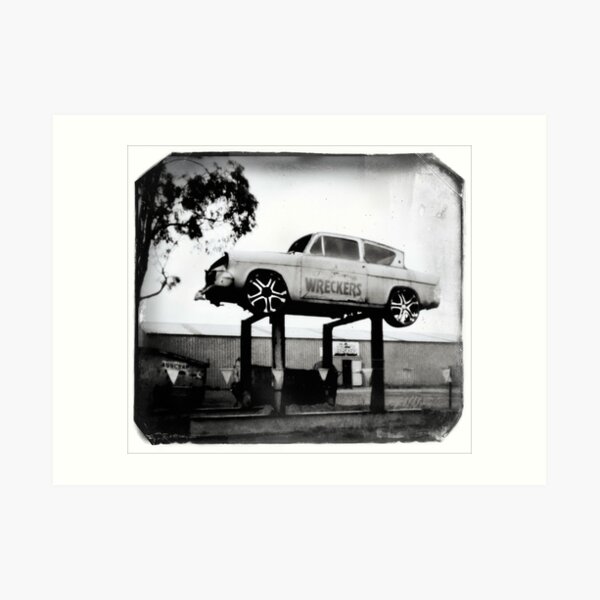 Wreckers _ Pinhole Photography Art Print