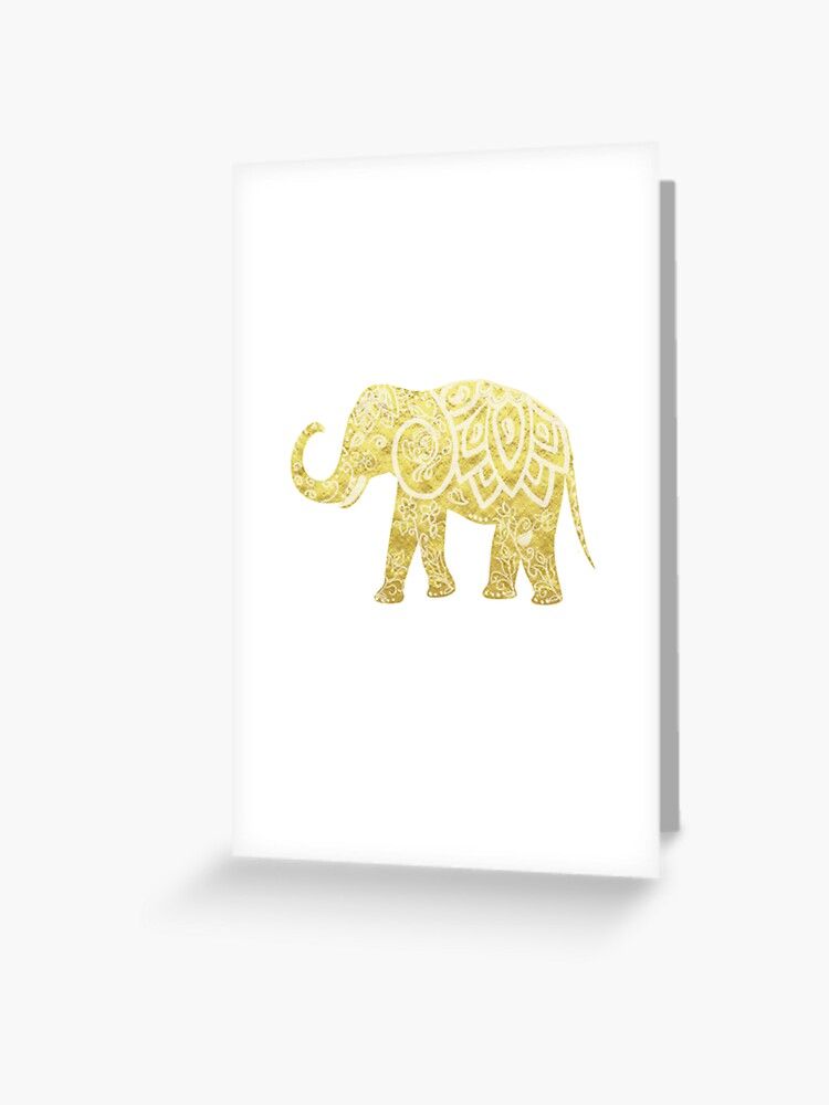 Inspirational Elephant Gifts Graphic Art Design, Wisdom of Acceptance   Greeting Card for Sale by tamdevo1