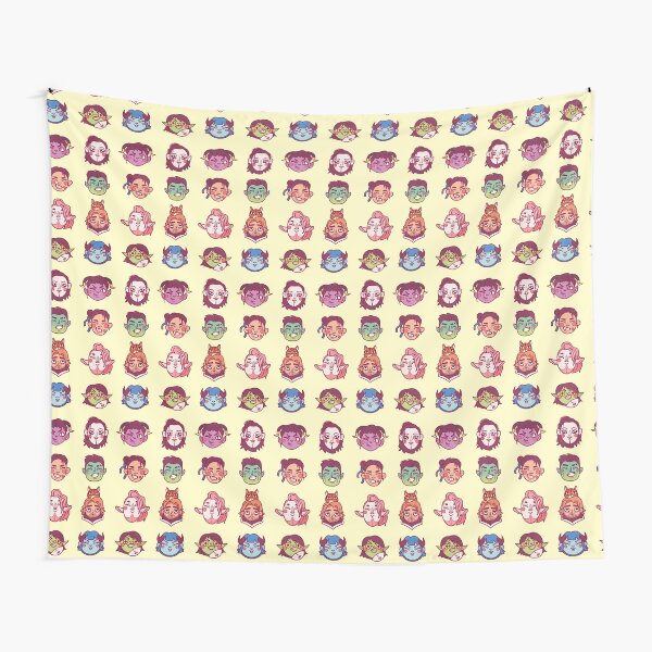 The Mighty Nein (v.2) Tapestry