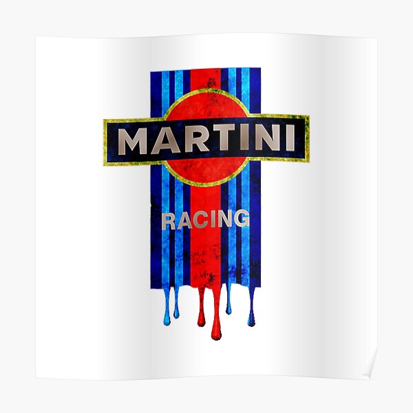 "Martini Racing" Poster for Sale by kemetr Redbubble