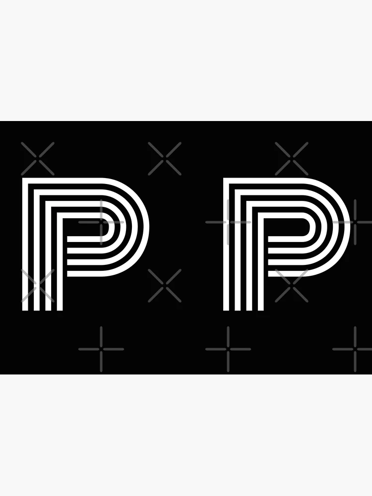 Alphabet P (lowercase letter p), Letter P Hardcover Journal for