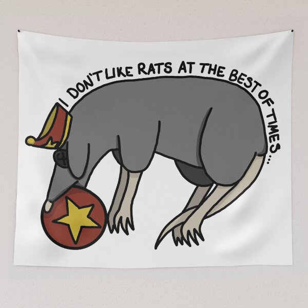 Item preview, Coraline - I Don’t Like Rats designed and sold by TenseSpence.