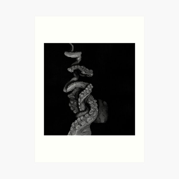Tentacle IV Art Print