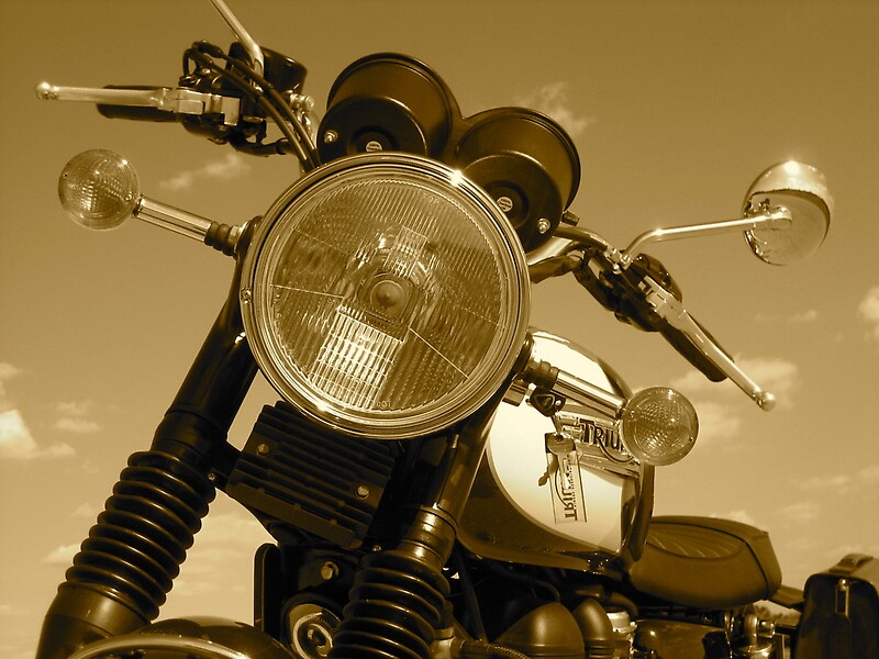 triumph bonneville t120 led headlight