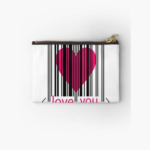 Item preview, < Love You > Barcode Heart designed and sold by SerpentSkyArts.