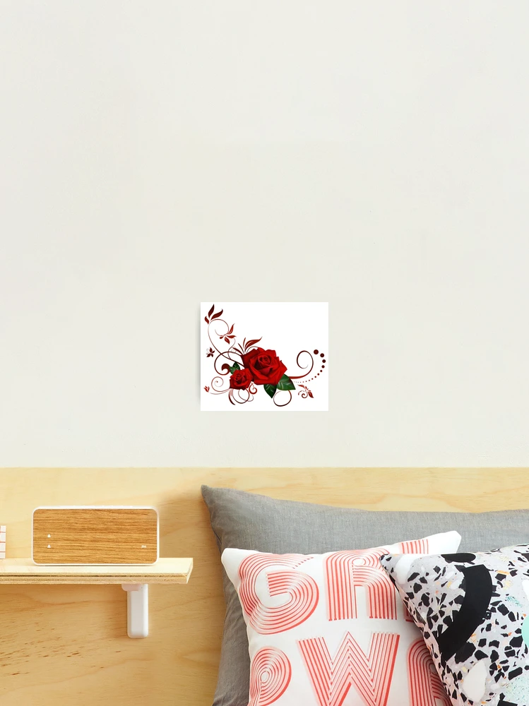 Thumbnail 2 of 3, Photographic Print, Rose Pattern designed and sold by RagnarokDesigns.