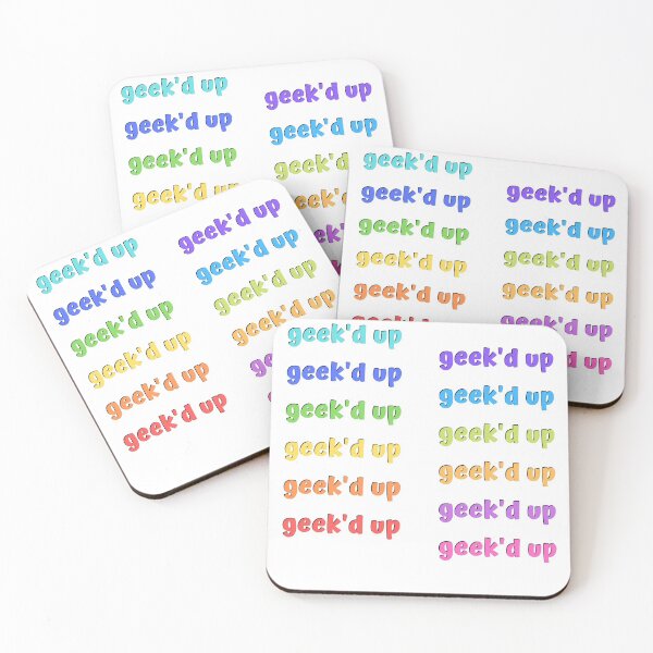 Item preview, geek'd up sticker pack designed and sold by GrasslandDesign.