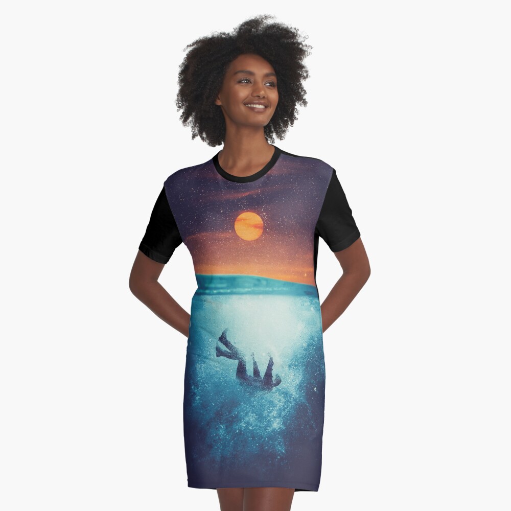 Immergo Graphic T-Shirt Dress