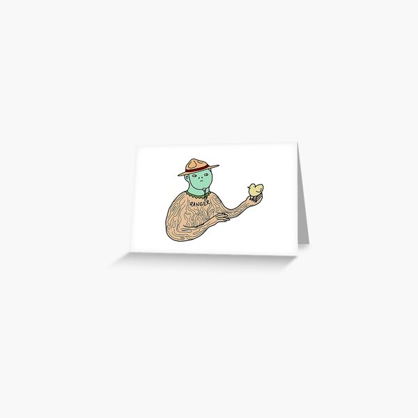 Nature Man Greeting Card