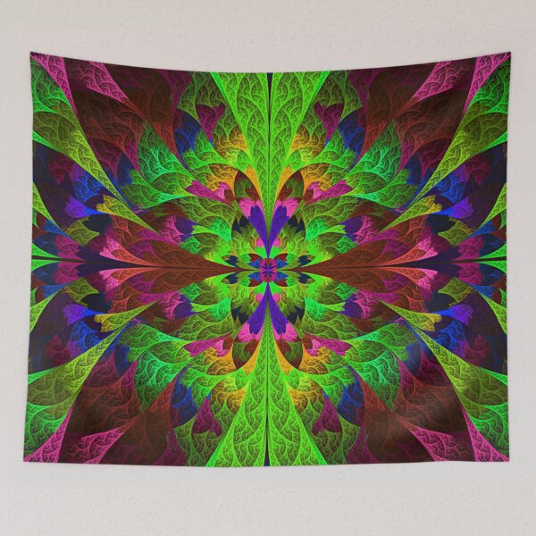 Item preview, Trippy Psychedelic Mandala Energy Art - Design 3 (GREEN) designed and sold by AUX Entertainment.