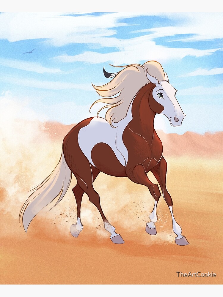 "Rain - Spirit Stallion of the Cimarron" Canvas Print by TheArtCookie ...