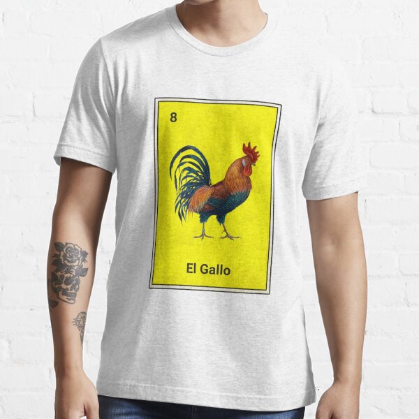 House of Locos El Gallo Loteria T-Shirt Navy / S