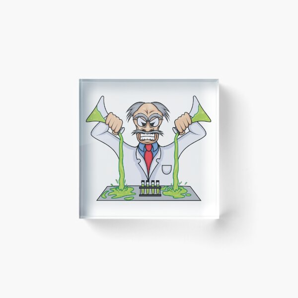 Item preview, Angry Evil Scientist designed and sold by SmittyGFX.