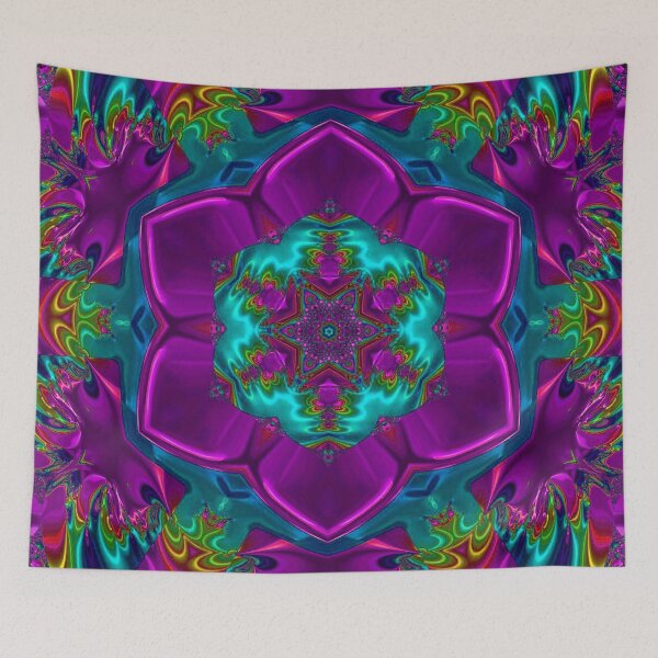 Item preview, Trippy Psychedelic Mandala Energy Art - Design 5 (PINK) designed and sold by AUX Entertainment.
