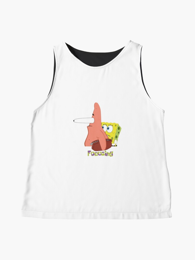 Focusing Patrick Star Sleeveless Top By Blacksmith4real Redbubble