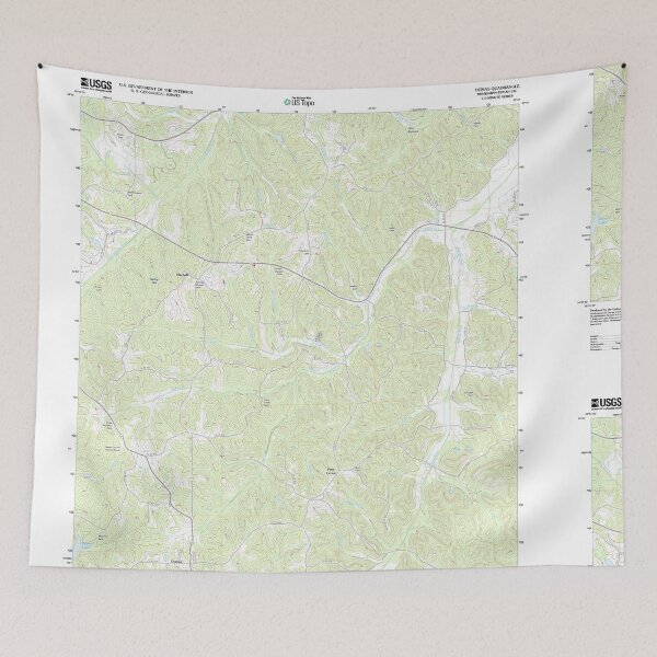 Artikelvorschau, USGS TOPO Karte Mississippi MS Dumas 20120321 TM entworfen und verkauft von WetdryvacRBO2.