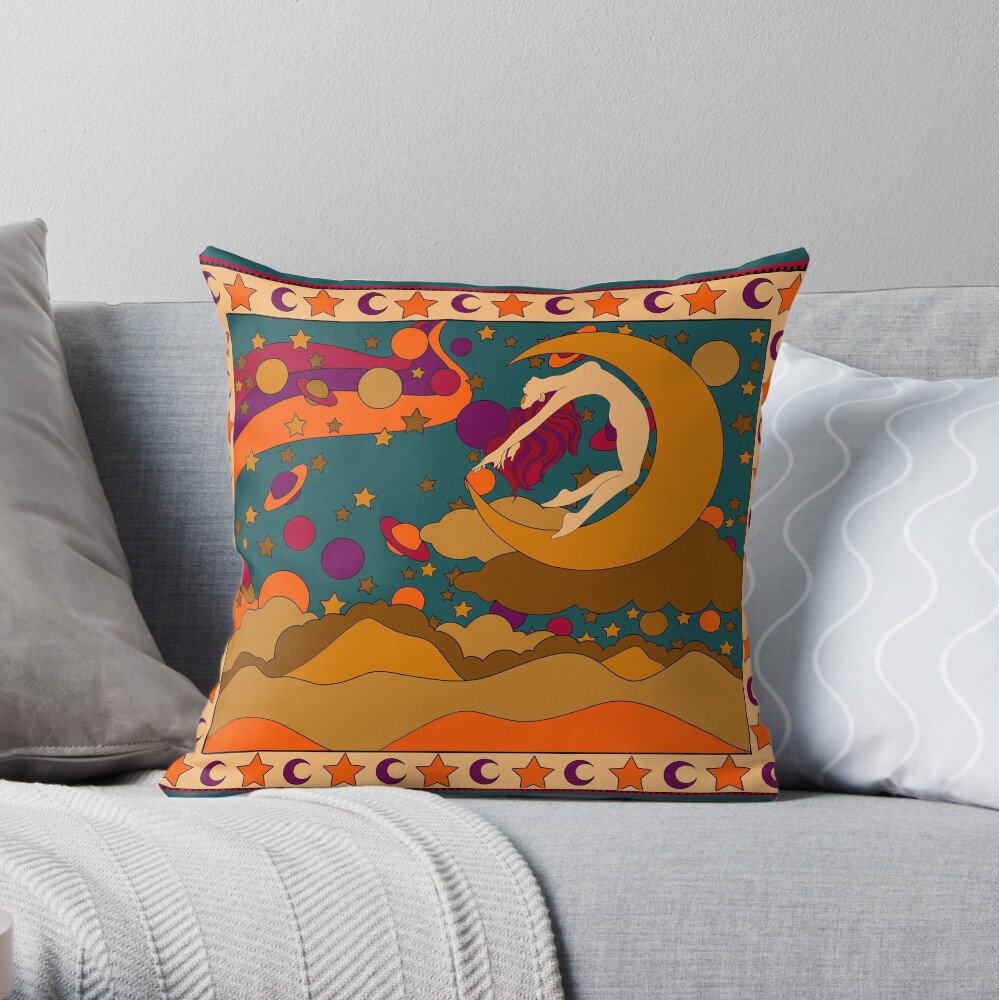 Item preview, Throw Pillow designed and sold by MissPennyLane.