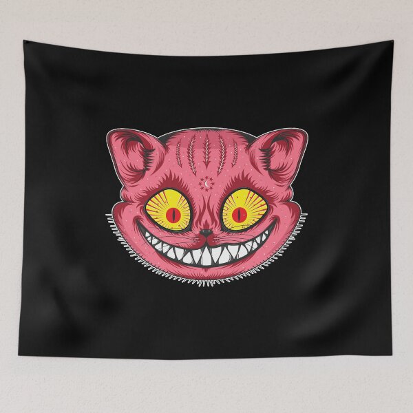 Artikelvorschau, Mad Cheshire Cat Illustration entworfen und verkauft von newimagedepot.