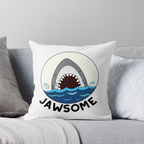 Item preview, Jawsome Funny Shark Puns  designed and sold by punnybone.
