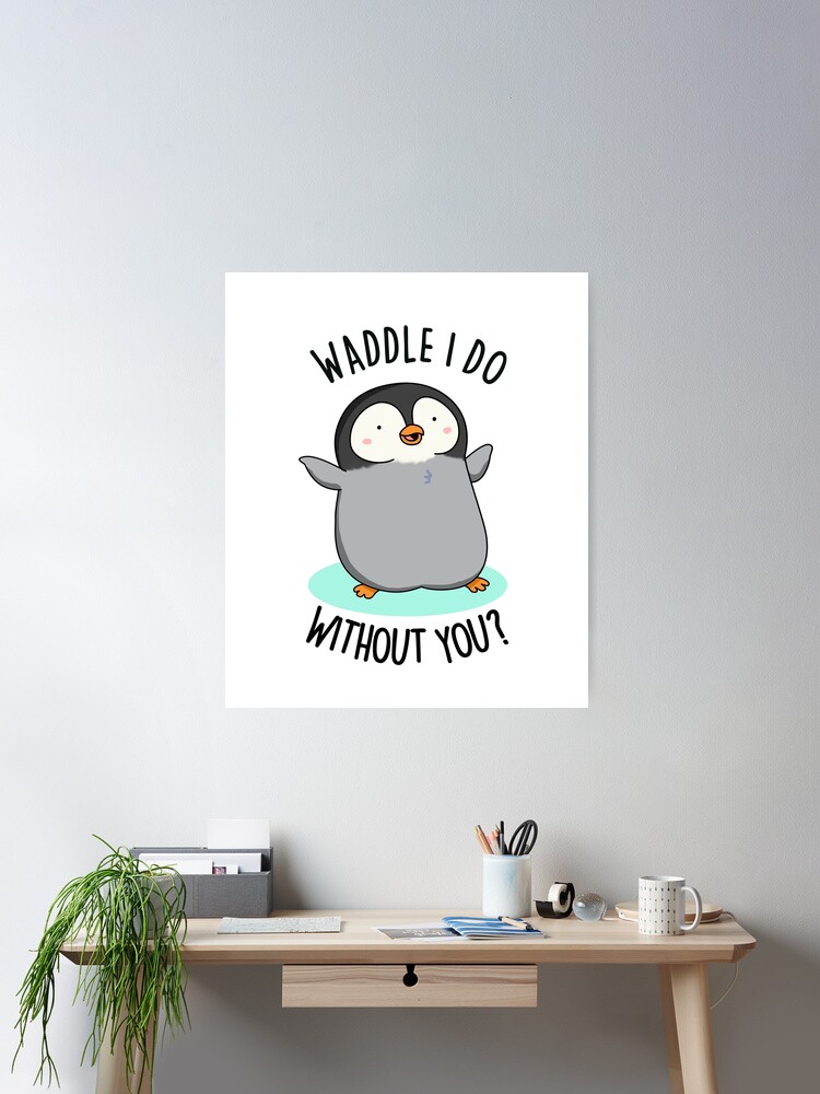 Waddle On a Digital Penguin Nostalgia Mini Zine 