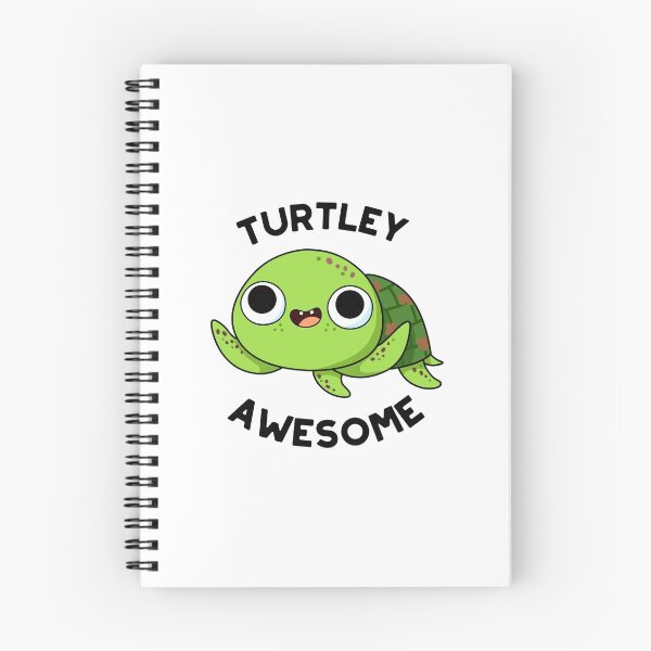 Item preview, Turtley Awesome Funny Turtle Puns  designed and sold by punnybone.