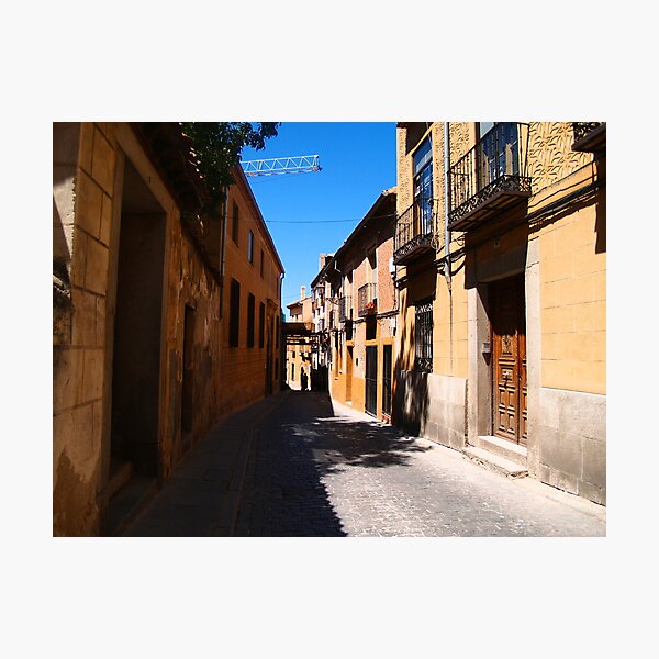 Item preview, Street in Segovia designed and sold by stephenB.