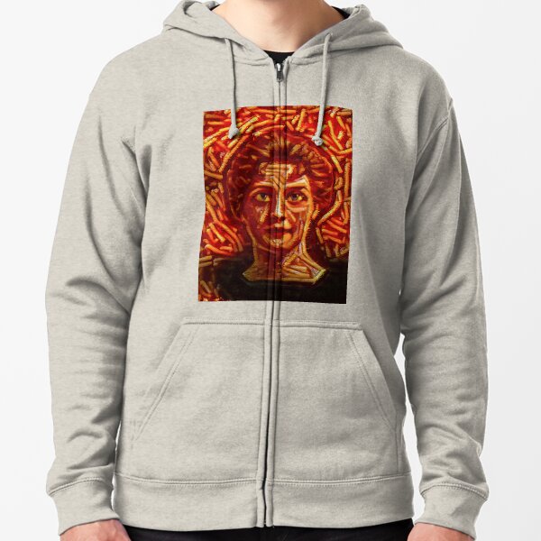 Spagetti Edwardian Zipped Hoodie