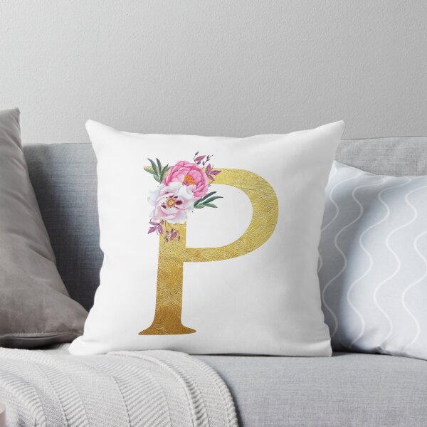 Artikelvorschau, Blumenbuchstabe P entworfen und verkauft von PCollection.