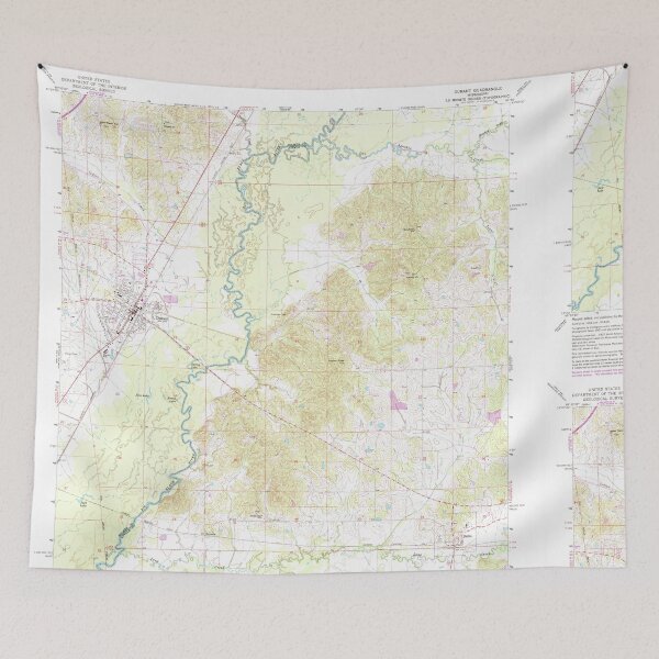 Item preview, USGS TOPO Map Mississippi MS Durant 335599 1964 24000 designed and sold by WetdryvacRBO2.