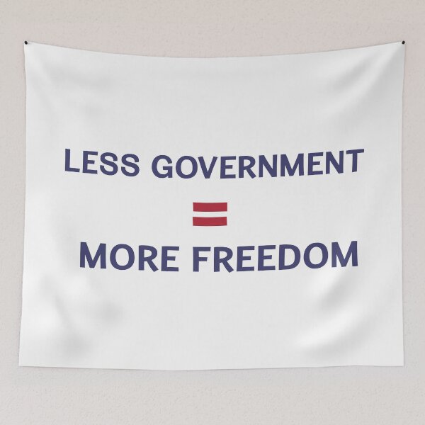 Item preview, Less Government = More Freedom designed and sold by AmericanArt.