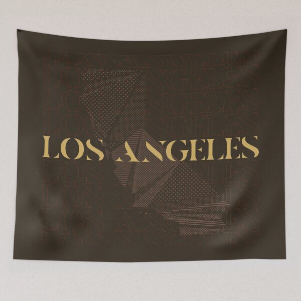 Item preview, Los Angeles Minimalist Muted color scheme design designed and sold by thegoodwordsco.