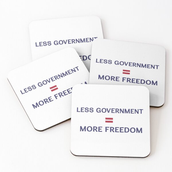 Item preview, Less Government = More Freedom designed and sold by AmericanArt.